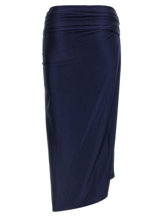 Paco Rabanne Piercing Skirt - Navy