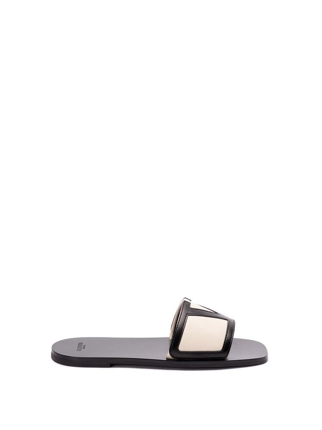 【Valentino】VG VIVA SUPERSTAR SLIDE◆6W2S0LK2JHB Valentino Garavani Viva Superstar brown canvas slide sandal