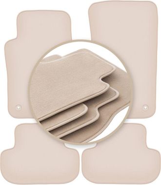 OEM Alfombrillas Premium Beige Para: Chevrolet Camaro V 2006-2015