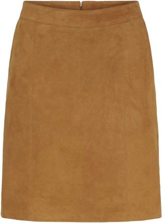 BTF-CPH Falda L&aacute;piz Corta - Skirts - Mujer - Marr&oacute;n - 2XL