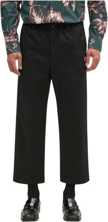 A Bathing Ape Wide Broeken - Heren - Straight fit broeken - Zwart - L - Broeken