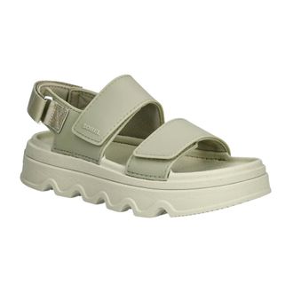 Sorel Schoenen, Dames, Groen, 40 EU, Platte Sandalen