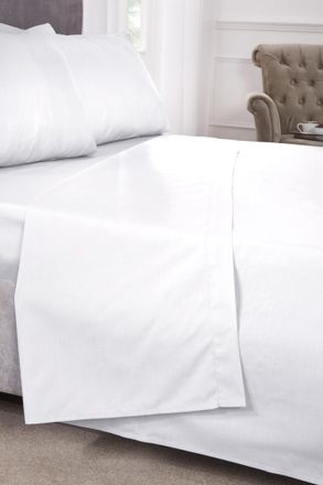 Emma Barclay 180 Thread Count Percale Pillowcase (Pair) in White - Emma Barclay | TJ Hughes