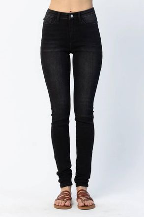 Judy Blue Womens High Waist Skinny Jean In Black