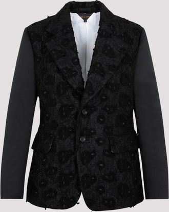 Comme Des Garçons Black Wool Jacket