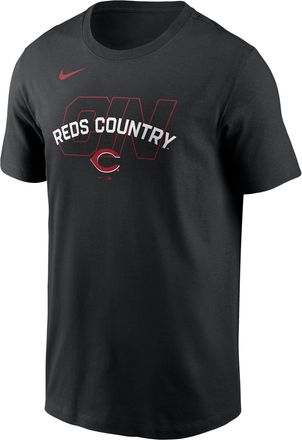 Nike Cincinnati Reds Fashion Nike Mens MLB T-Shirt in Black | N19900ARED-19Z