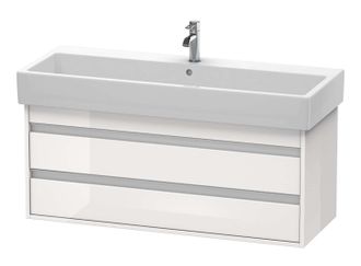 Duravit Duravit - Ketho Meuble Sous-lavabo Suspendu 6639, 2 Tiroirs