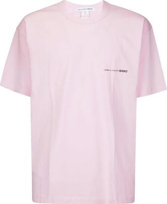 Comme Des Garçons cotton t-shirt - men - Cotton - S - Pink