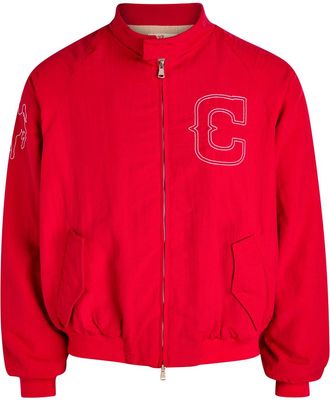 Cherry Los Angeles Nylon Championship Jacket - Red - XL