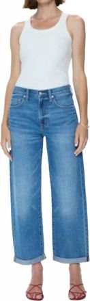 Pistola Denim Donny Rolled Hem Boyfriend Jean In Heartfelt