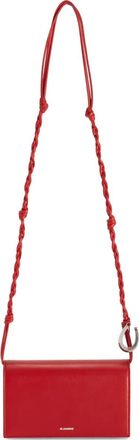Jil Sander Horse Tangle crossbodytas - Rood