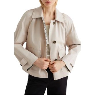 Marella Dames, Jassen, Beige, Maat: XS