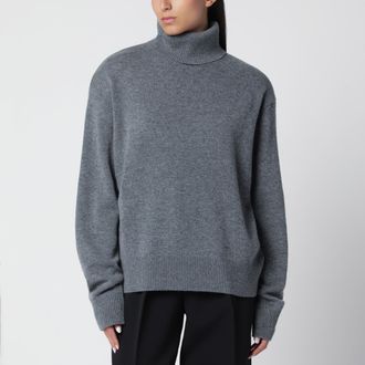 Frankie Shop Maglione Gala grigio scuro in lana merino