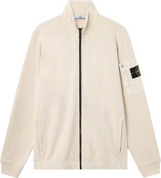Stone Island Cotton Sweatshirt With Zip
