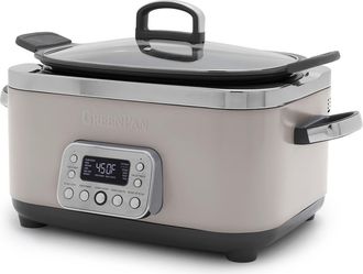 GreenPan Elite 14-in-1 6-Quart Slow Cooker in Cloud Grey at Nordstrom