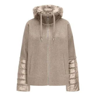 Milestone Dames, Jassen, Beige, Maat: XL Wol