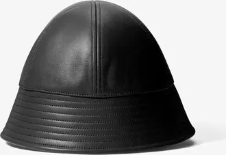 Michael Kors Leather Bucket Hat