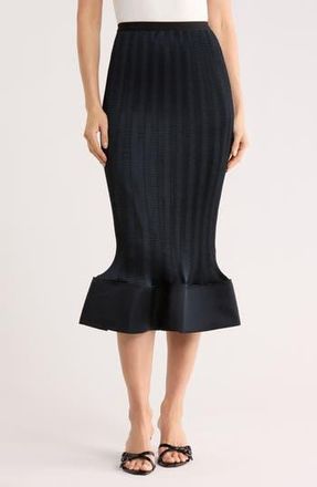 SIMKHAI Hollis Midi Skirt in Black at Nordstrom Rack, Size 0