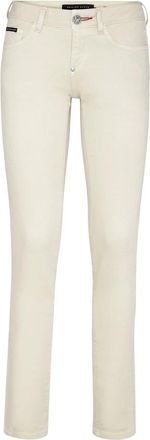 Philipp Plein Dames, Jeans, Beige, Maat: W29 Denim