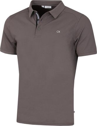 Calvin Klein Mens Campus Sport Golf Polo Shirt - Slate Sport - XXXXXL