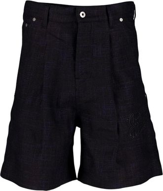 Off-white Heren, Korte broeken, Zwart, Maat: XS Linnen