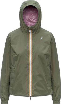 K-Way Lil Jacket - Dames - Zomerjassen - Groen - M - Nylon - Jassen