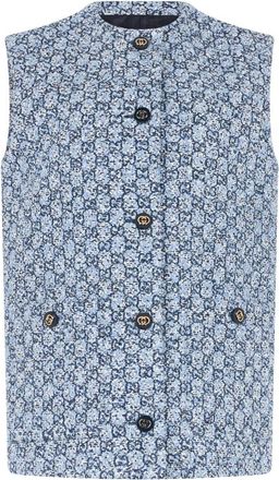 Gucci Mujer, Chaquetas, Azul, Talla: M