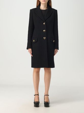 Moschino Hartknop Wol Coat