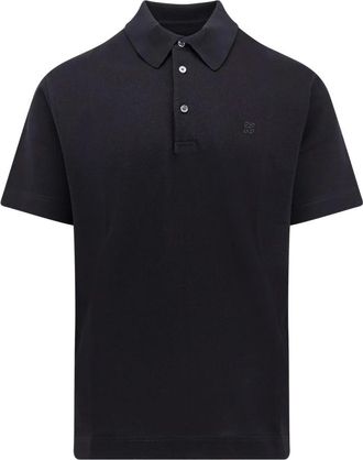 Givenchy Piqu&eacute; Katoenen Polo - Heren - Polos - Zwart - M - Katoen - Tops