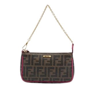 Fendi Pre-owned Mini Shoulder Bag - Dames - Pre-owned - Bruin - Maat: ONE Size Leer