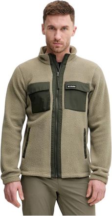 Columbia Juniper Peak Fleece met volledige rits - Heren - Fleece jassen - Groen - S - Polyester - Fitness