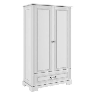 OEM Armoire 2 Portes 1 Tiroir Bellamy Ines Blanc