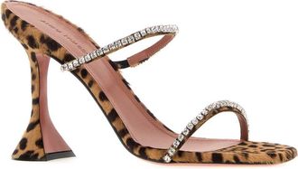 Amina Muaddi Gilda Mule - Multicolor