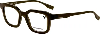 Karl Lagerfeld Mens 50mm Khaki Eyeglasses KL6197-275-50