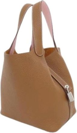 Herm&egrave;s Pre-owned Vintage Bucket Bag - Pre-owned - Mujer - Marr&oacute;n - ONE SIZE