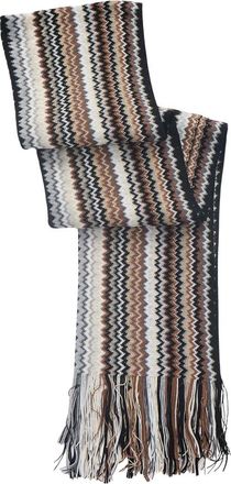 Missoni Zig Zag Sjaal - Dames - Wintersjaals - Veelkleurig - ONE Size - Wol - Accessoires