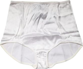 Dolce & Gabbana High Waist Girdle - Dames - Onderbroek - Wit - S - Nylon - Ondergoed