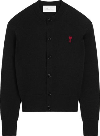 Ami Quota Ami De Coeur Crewneck Cardigan
