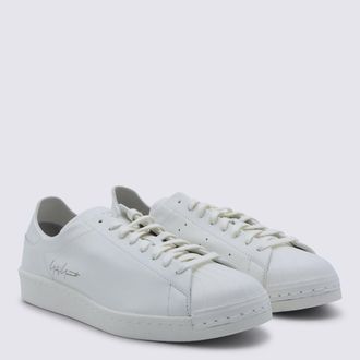 Yohji Yamamoto Leather Low-Top Sneaker - White