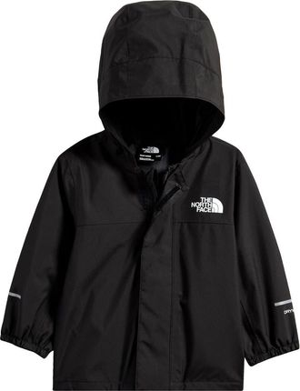 The North Face Antora Waterproof Recycled Polyester Rain Jacket in Tnf Black/Tnf Black at Nordstrom, Size 12-18M