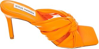 Steve Madden Accolade Heeled Mule - Dames - Muiltjes - Oranje - 35 1/2 EU - Schoenen