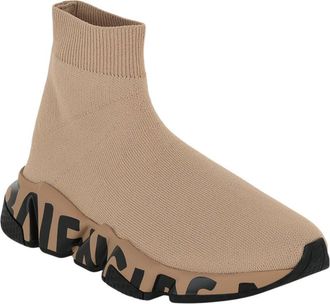 Balenciaga Speed Graffiti Knit Sneaker