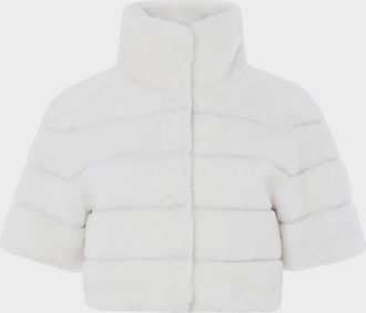 Gorski Reversible Shearling Lamb Bolero