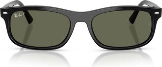 Ray-Ban Sunglasses Rb2224 901/58 Black/Green Unisex Polarized