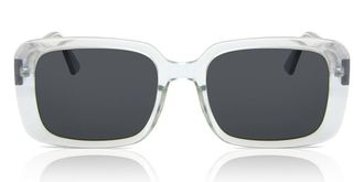 Arise Collective Square Full Rim Plastic Mens Prescription Sunglasses Clear Size 53 - Arise Collective