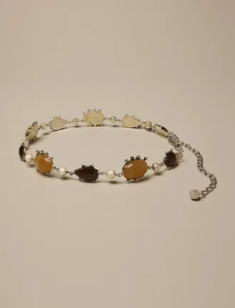 Lucky Brand Stone Chain Belt