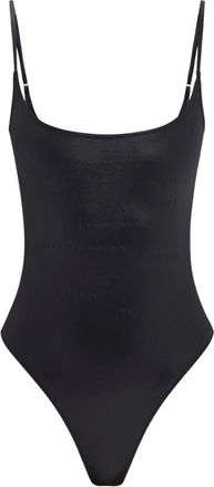 Elisabetta Franchi Zwart badpak met dunne bandjes - Dames - Bodies - Zwart - M - Tops