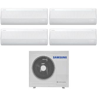 Samsung Aire Acondicionado Cuatro Split Inverter Samsung Aire Acondicionado Windfree Serie Avant 9000+9000+12000 Btu Con Aj080txj4kg/eu Wi-fi 9+9+12 R-32 - Nu