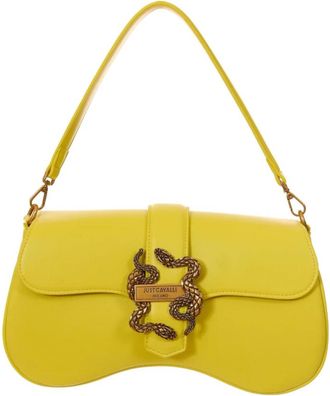 Just Cavalli Shoulder Bag - Dames - Schoudertassen - Groen - ONE Size - Tassen