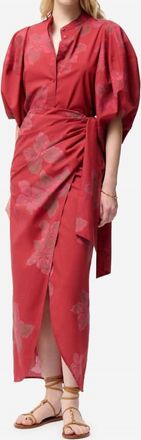 Vanessa Bruno Ewa Skirt In Cerise